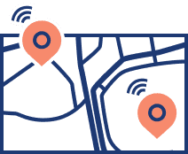 中距離（～約5km）